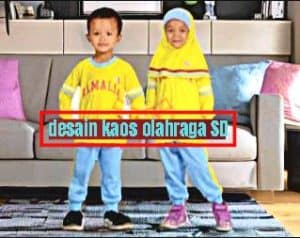 Bikin kaos seragam olahraga sekolah SD berkualitas