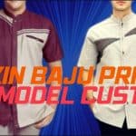 Bikin baju pria model custom seragam P