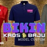 Tempat bikin kaos model custom bekasi desain baju